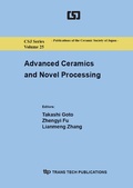 Cover: Advanced Ceramics and Novel Processing - Trans Tech Publications Ltd