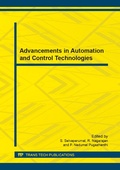 Cover: Advancements in Automation and Control Technologies - Trans Tech Publications Ltd