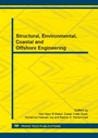 Cover: Structural, Environmental, Coastal and Offshore Engineering - Trans Tech Publications Ltd