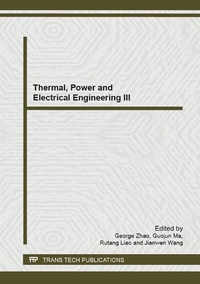 Enlarge image Cover: Thermal, Power and Electrical Engineering III - Trans Tech Publications Ltd