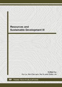 Enlarge image Cover: Resources and Sustainable Development III - Trans Tech Publications Ltd
