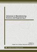 Cover: Advances in Manufacturing Science and Engineering V - Trans Tech Publications Ltd