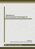 Cover: Advances in Environmental Technologies III - Trans Tech Publications Ltd