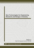 Cover: New Technologies for Engineering Research and Design in Industry - Trans Tech Publications Ltd