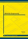 Cover: Materials Engineering - Trans Tech Publications Ltd