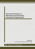 Cover: Advanced Research on Mechanical and Electronic Information Engineering II - Trans Tech Publications Ltd