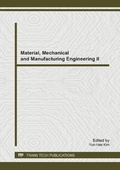 Cover: Material, Mechanical and Manufacturing Engineering II - Trans Tech Publications Ltd