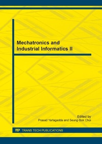 Enlarge image Cover: Mechatronics and Industrial Informatics II - Trans Tech Publications Ltd