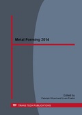 Cover: Metal Forming 2014 - Trans Tech Publications Ltd