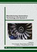 Cover: Manufacturing Automation Technology and System II - Trans Tech Publications Ltd