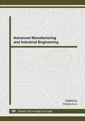 Cover: Advanced Manufacturing and Industrial Engineering - Trans Tech Publications Ltd