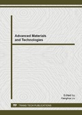 Cover: Advanced Materials and Technologies - Trans Tech Publications Ltd