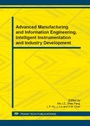 Cover: Advanced Manufacturing and Information Engineering, Intelligent Instrumentation and Industry Development - Trans Tech Publications Ltd