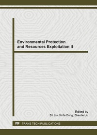 Enlarge image Cover: Environmental Protection and Resources Exploitation II - Trans Tech Publications Ltd