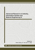 Cover: Advanced Research on Industry, Information System and Material Engineering IV - Trans Tech Publications Ltd