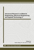 Cover: Advanced Research on Material Engineering, Electrical Engineering and Applied Technology II - Trans Tech Publications Ltd