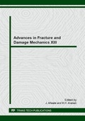 Cover: Advances in Fracture and Damage Mechanics XIII - Trans Tech Publications Ltd