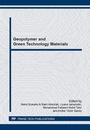 Cover: Geopolymer and Green Technology Materials - Trans Tech Publications Ltd