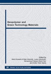 Enlarge image Cover: Geopolymer and Green Technology Materials - Trans Tech Publications Ltd