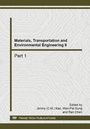 Cover: Materials, Transportation and Environmental Engineering II - Trans Tech Publications Ltd