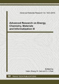 Enlarge image Cover: Advanced Research on Energy, Chemistry, Materials and Informatization III - Trans Tech Publications Ltd