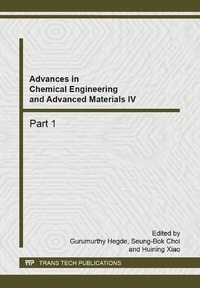 Enlarge image Cover: Advances in Chemical Engineering and Advanced Materials IV - Trans Tech Publications Ltd