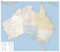 Abbildung von: Australien politisch Poster - Kümmerly+Frey