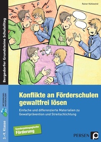 Abbildung von: Konflikte an Förderschulen gewaltfrei lösen - Persen Verlag in der AAP Lehrerwelt GmbH