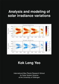 Abbildung von: Analysis and modelling of solar irradiance variations - Uni-Edition