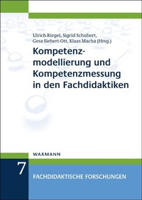 Abbildung von: Kompetenzmodellierung und Kompetenzmessung in den Fachdidaktiken - Waxmann