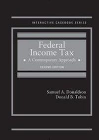 Enlarge image Cover: Federal Income Tax: A Contemporary Approach - West Academic Press
