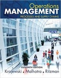 Cover: Operations Management - Pearson