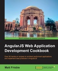 Cover: AngularJS Web Application Development Cookbook - Packt Publishing