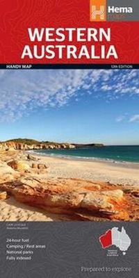 Abbildung von: Western Australia state NP handy - Hema Maps Pty.Ltd