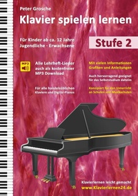 Abbildung von: Klavier spielen lernen (Stufe 2) - BoD - Books on Demand