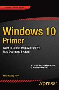 Enlarge image Cover: Windows 10 Primer - APress