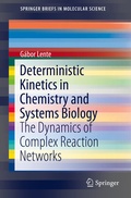 Cover: Deterministic Kinetics in Chemistry and Systems Biology - Springer
