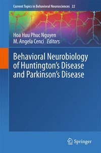Abbildung von: Behavioral Neurobiology of Huntington's Disease and Parkinson's Disease - Springer