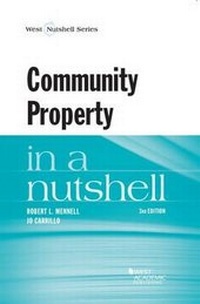 Enlarge image Cover: Community Property in a Nutshell - West Academic Press
