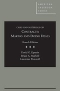 Cover: Cases and Materials on Contracts - West Academic Press
