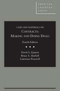 Abbildung von: Cases and Materials on Contracts - West Academic Press