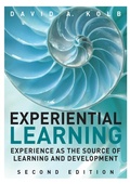 Cover: Experiential Learning - Pearson FT Press