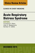 Bild: Acute Respiratory Distress Syndrome, An Issue of Clinics in Chest Medicine - Elsevier