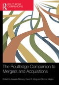 Cover: The Routledge Companion to Mergers and Acquisitions - Routledge