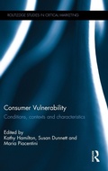 Cover: Consumer Vulnerability - Routledge