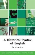Cover: A Historical Syntax of English - Edinburgh University Press