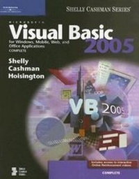 Abbildung von: Microsoft Visual Basic 2005 for Windows, Mobile, Web, and Office Applications: Complete - Course Technology Inc