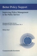 Cover: Better Policy Support - Commonwealth Secretariat