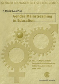 Enlarge image Cover: A Quick Guide to Gender Mainstreaming in Education - Commonwealth Secretariat
