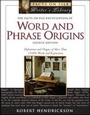 Cover: The Facts on File Encyclopedia of Word and Phrase Origins - Checkmark Books